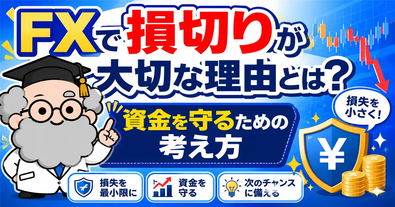 FXで損切りが大切な理由とは？初心者が資金を守るための考え方を徹底解説！